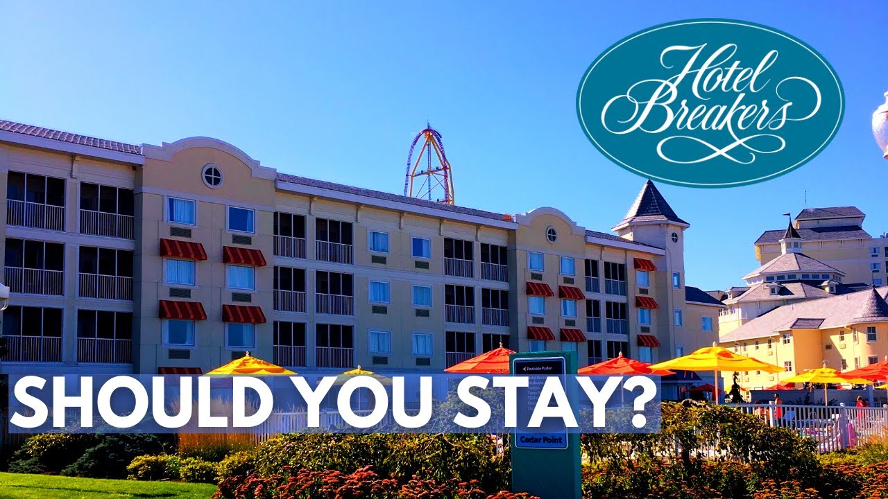 Cedar Point Hotel Breakers Lakeview Suite (FULL 1-Bedroom Tour)