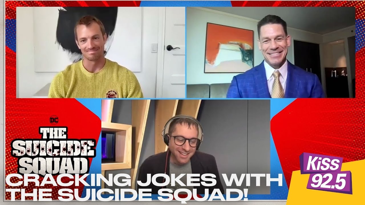 Cracking Jokes With John Cena & Joel Kinnaman From 
