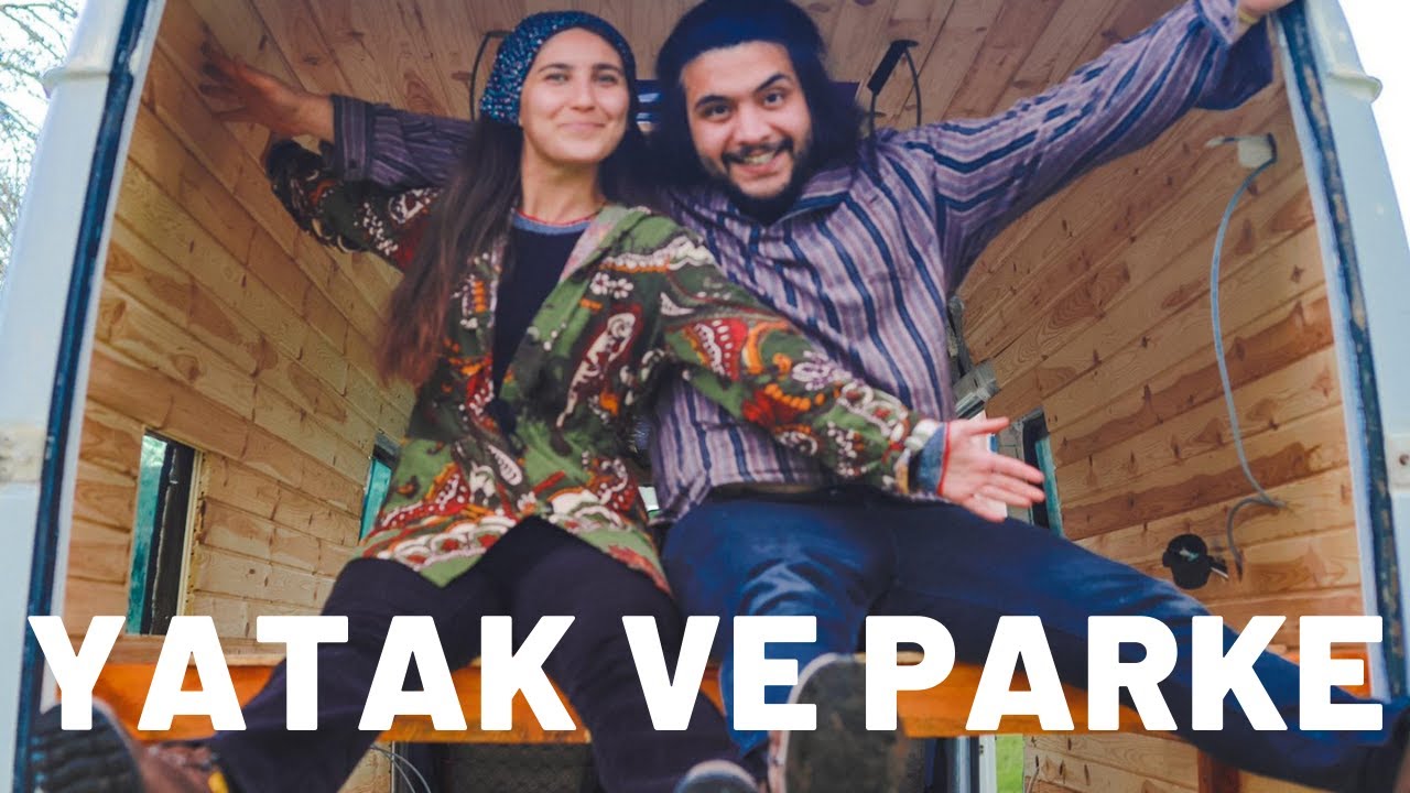 KARAVAN YAPIMI Yatak İskeleti NASIL YAPILIR ? | Ahşap Parke Uygulaması