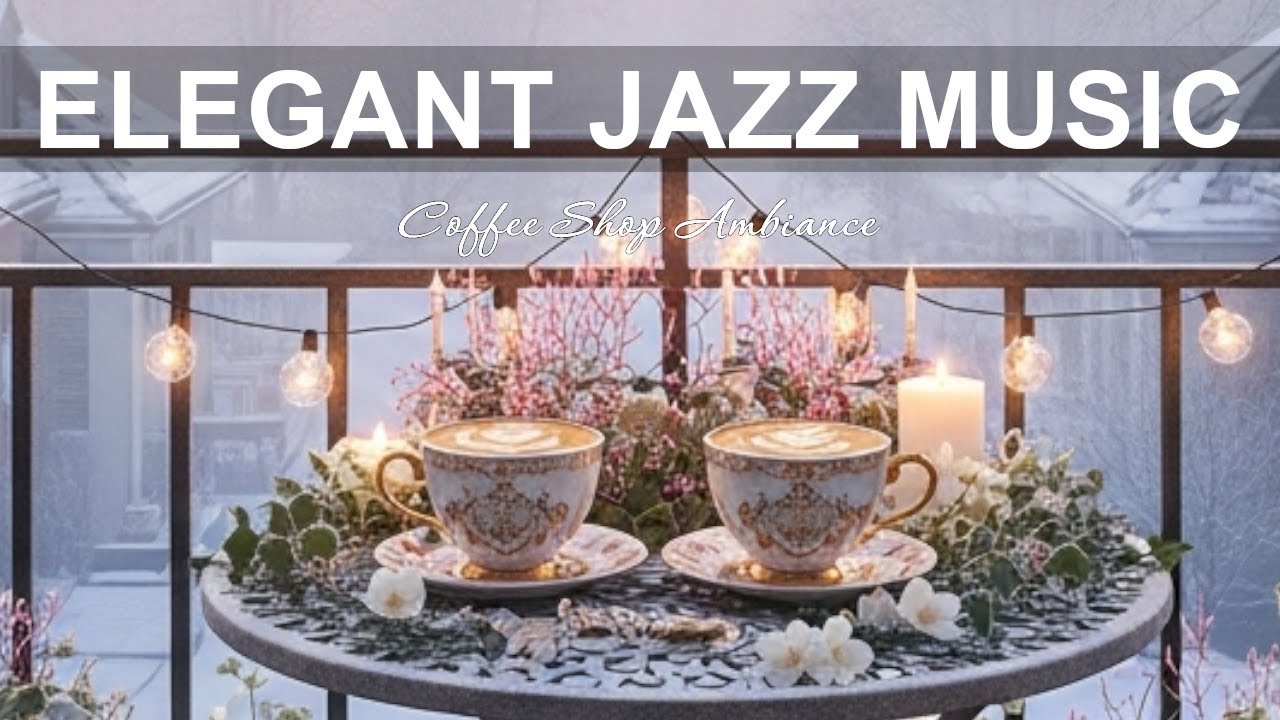 Elegant Jazz Music ☕ Soft Morning Coffee Jazz & Bossa Nova Piano Music to Start the Day.
