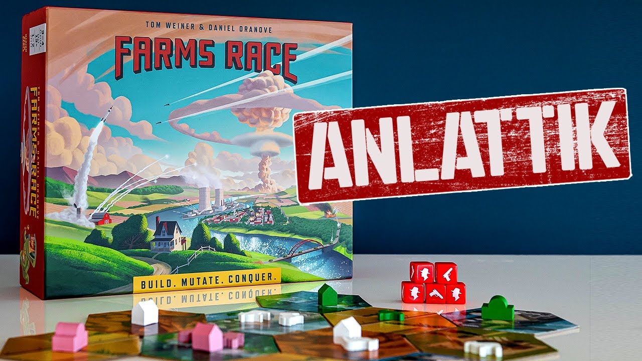 Catan ve Risk'in Mutant Çiftlik Çocuğu | Farms Race Kutu Oyunu Nasıl Oynanır?