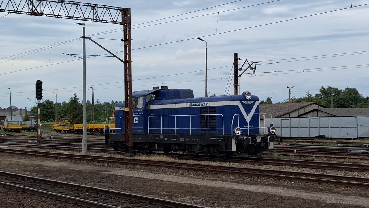 Trzy pociągi spalinowe w Laskowicach Pomorskich 7.06.2025