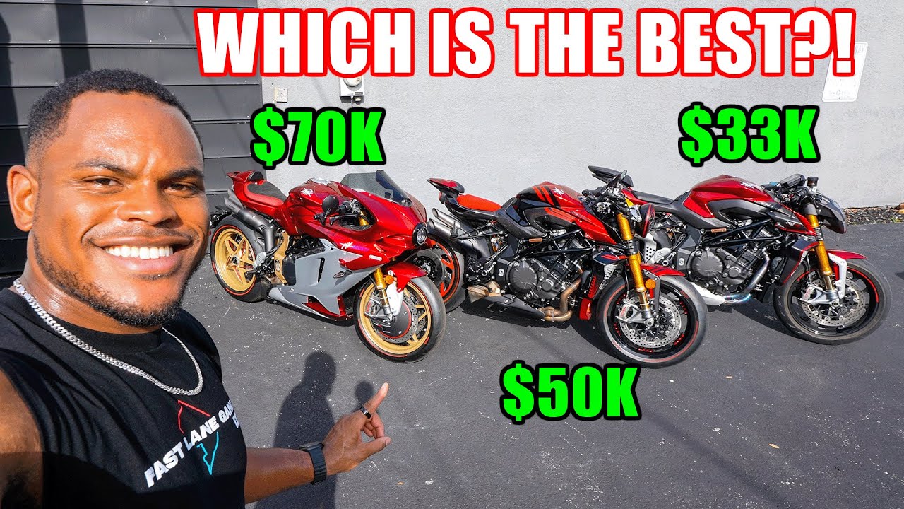 HYPER-Bike BATTLE: Superveloce 1000 vs Rush vs Brutale 1000RR