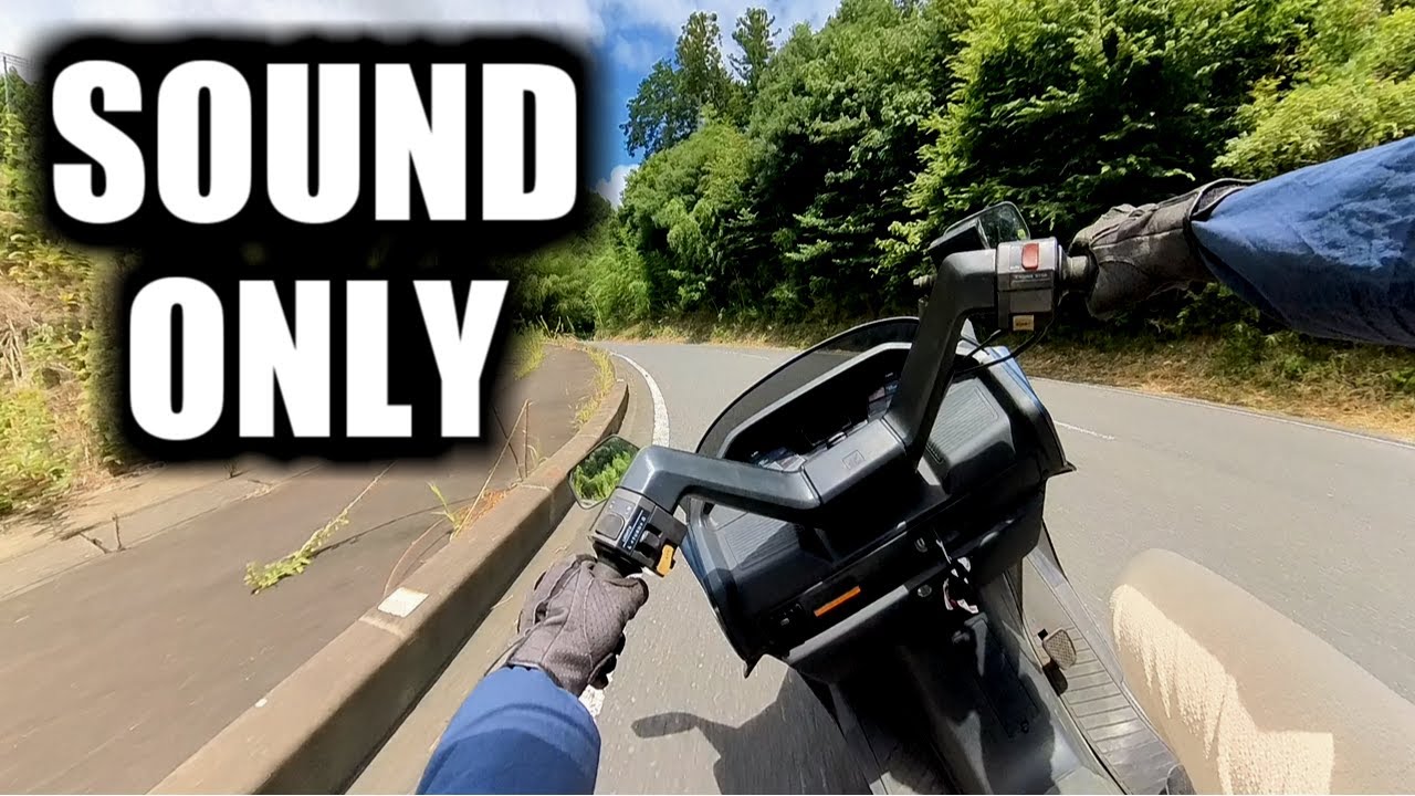 HONDA 〚 Fusion 〛1994 純正マフラー 排気音 250cc 単気筒 -Stock Exhaust-