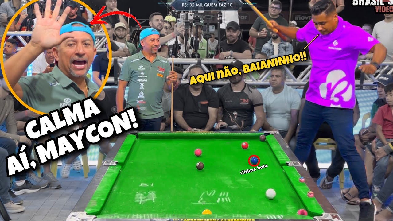BAIANINHO DE MAUÁ PERDE A PACIÊNCIA COM MAYCON E FAZ O IMPOSSÍVEL NESSE JOGO. O FINAL FOI ÉPICO 