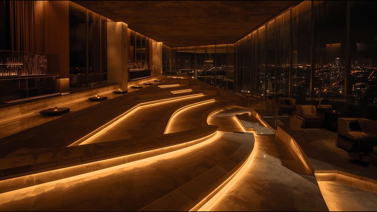 Ambient Jazz Lounge | Gradual Descent & Soft Momentum | Slope
