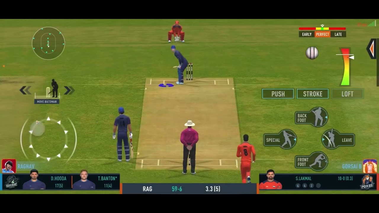 Match Against Abusive Gold Opponent #rc24 #cricket 