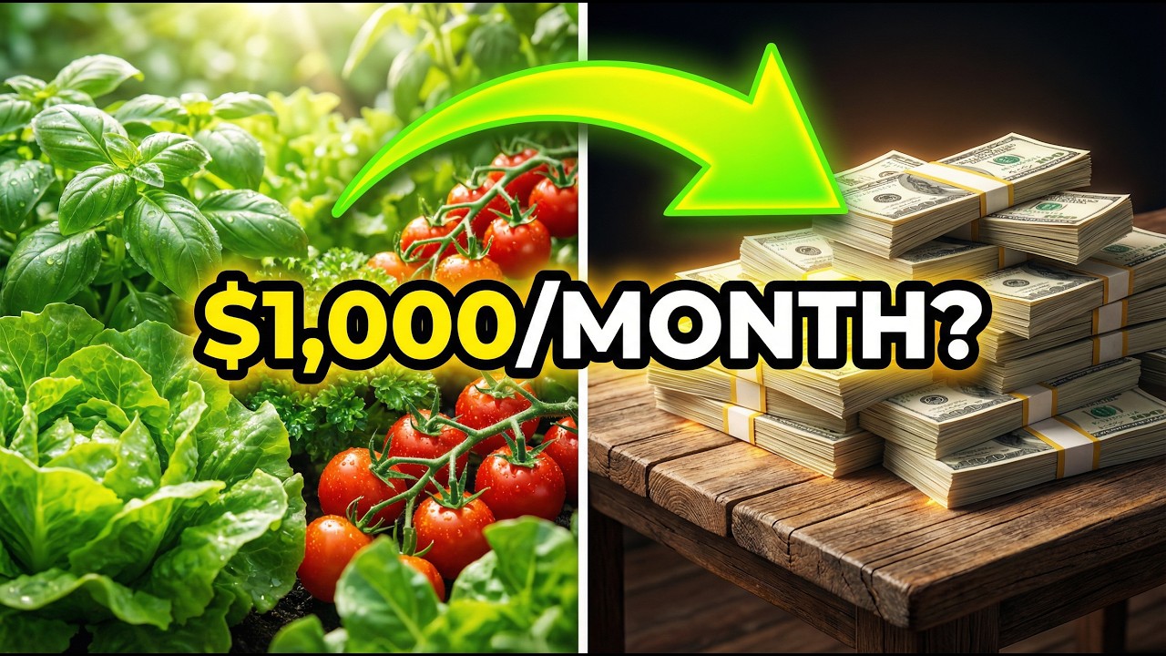 10 High-Profit Crops You Can Grow in Small Space (Make Money Fast in 2026)
