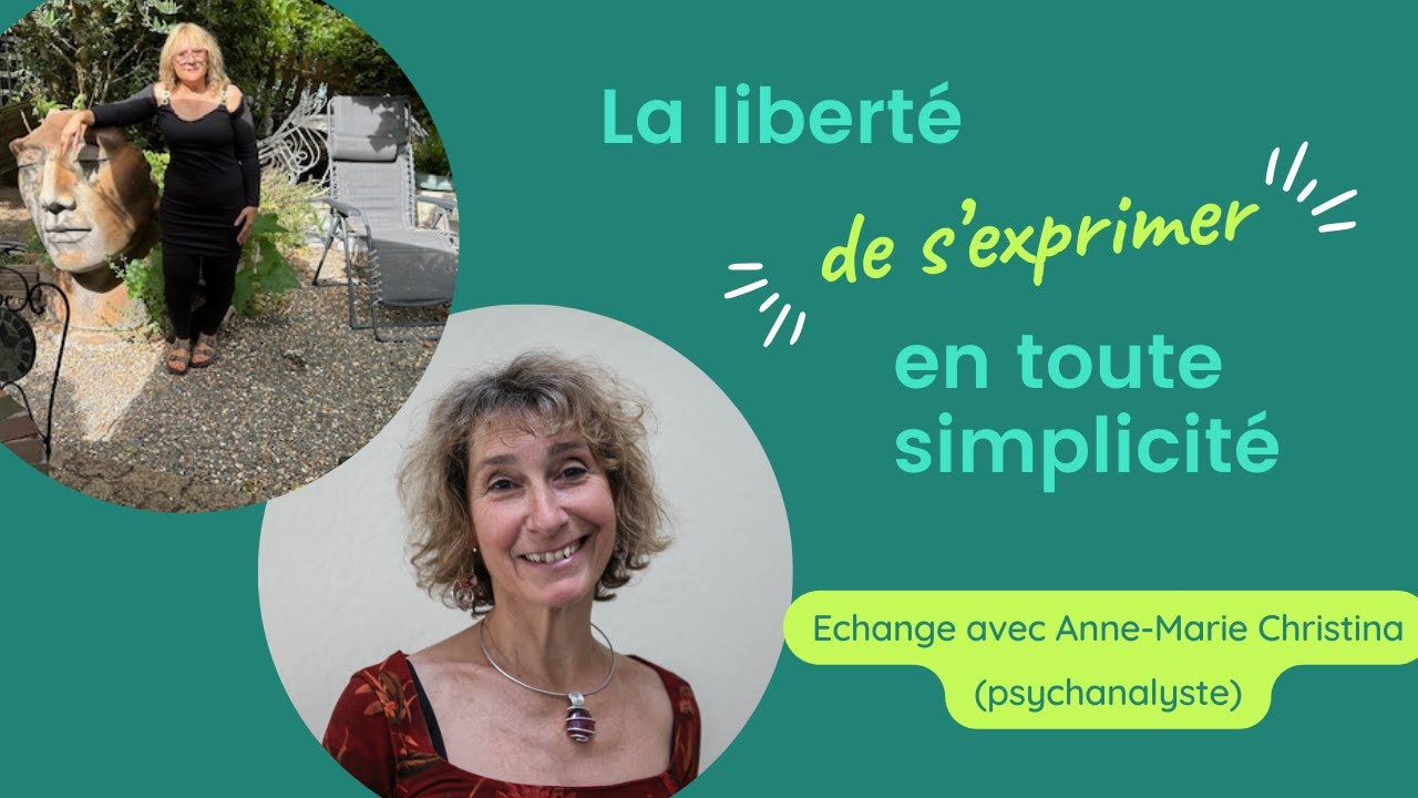La liberté de s'exprimer en toute simplicité