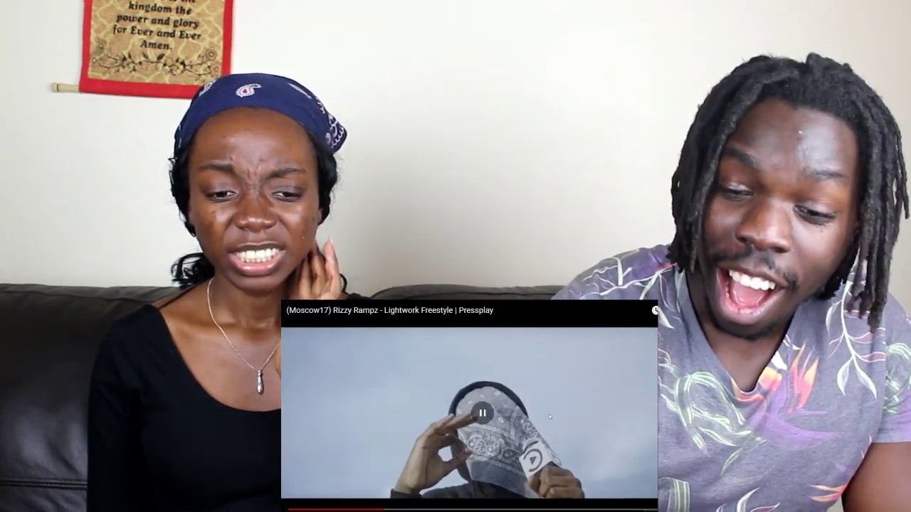 (Moscow17) Rizzy Rampz - Lightwork Freestyle | Pressplay - REACTION