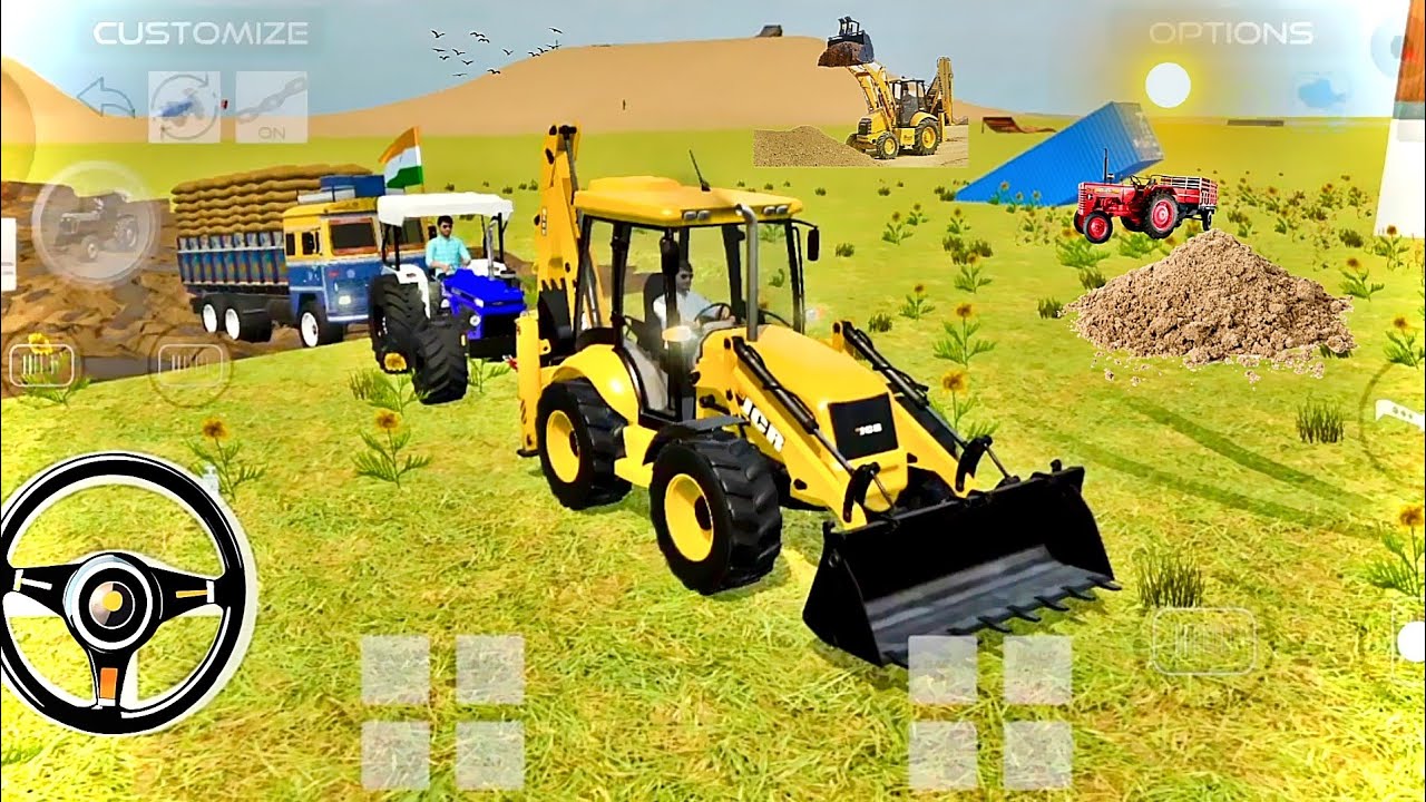 Heavy Truck Dumping Stones | JCB Construction Work #usa #truck 