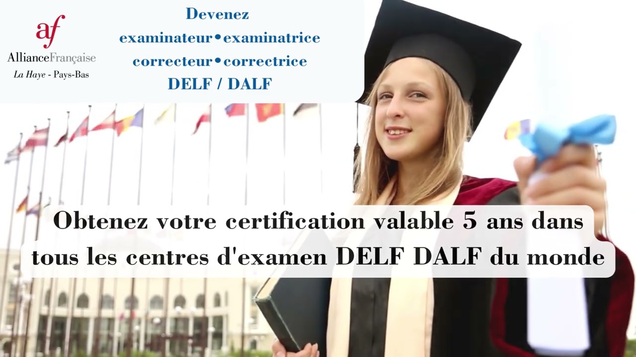 Devenez examinateur correcteur DELF DALF
