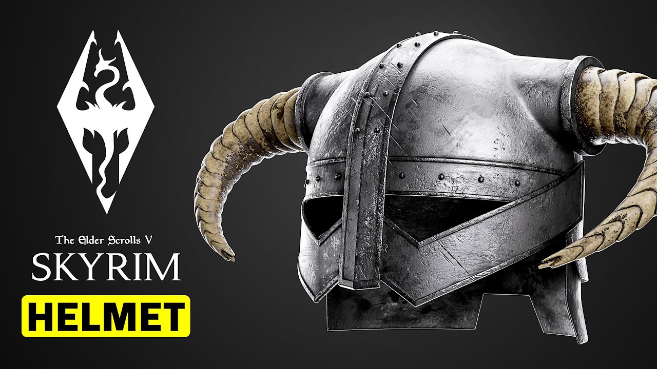 Учебник Blender: модель легендарного шлема Skyrim