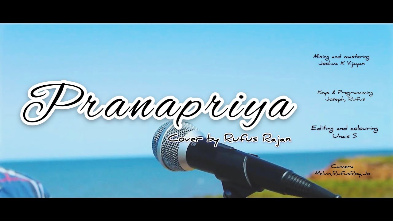 Pranapriya Yesunadha| എന്റെ സ്നേഹം നിനക്കു മാത്രം |Malayalam Christian Cover Song | Rufus Rajan