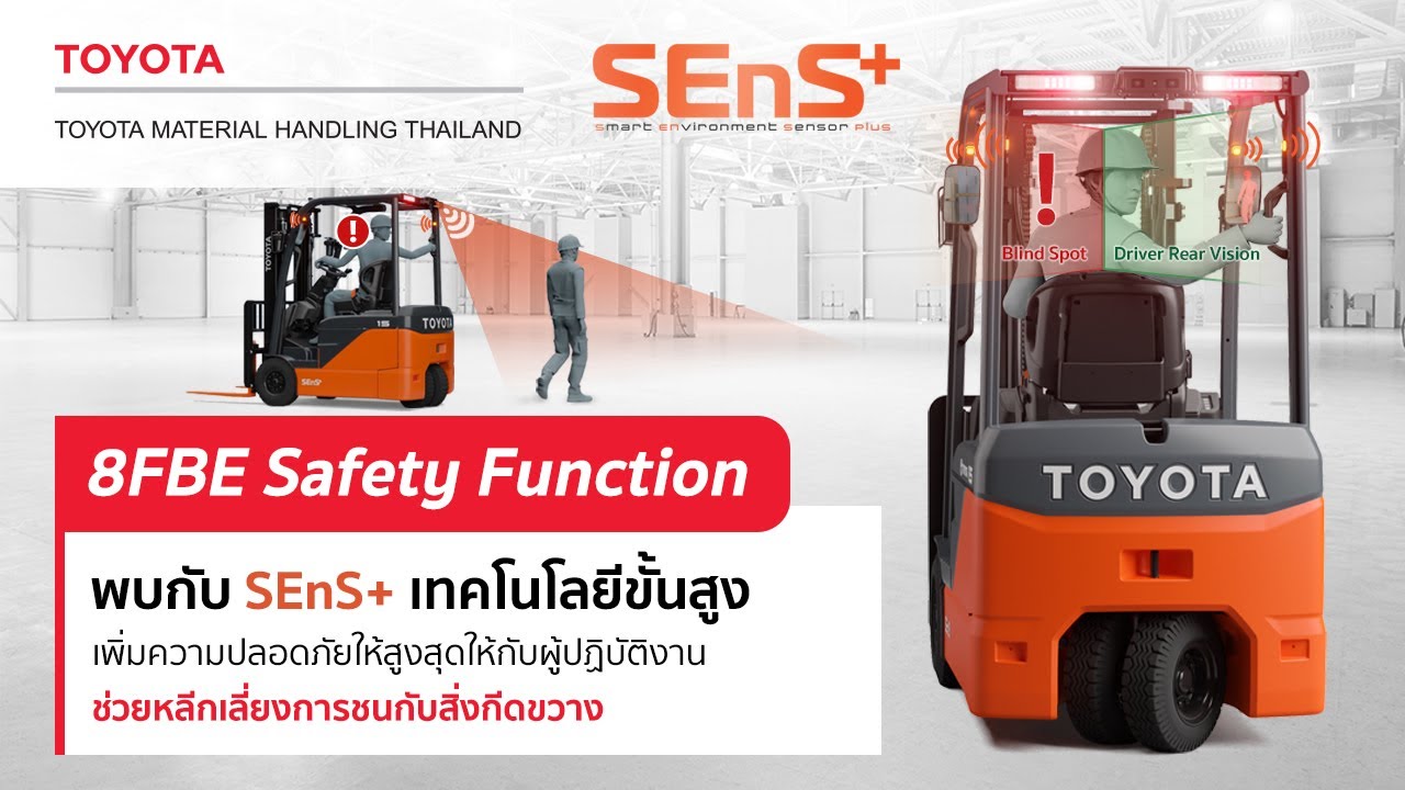 SEnS plus เทคโนโลยีความปลอดภัยขั้นสูง