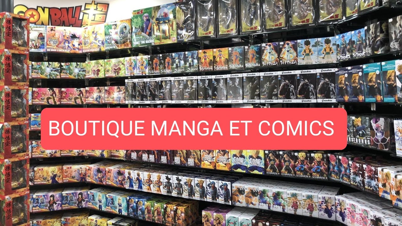 BOUTIQUE A PARIS DE COMICS ET MANGA !!