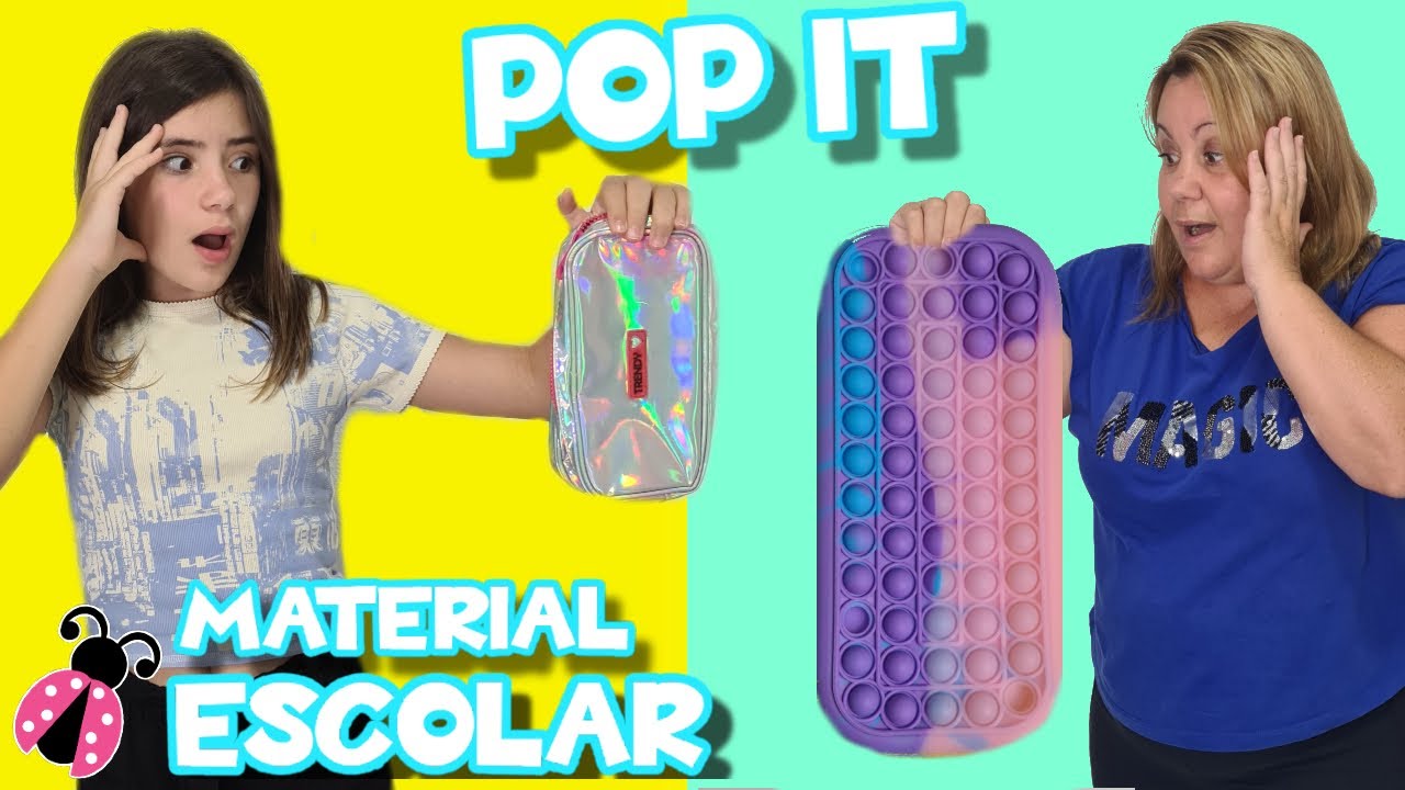 POP IT vs MATERIAL ESCOLAR | LOS MEJORES FIDGET
