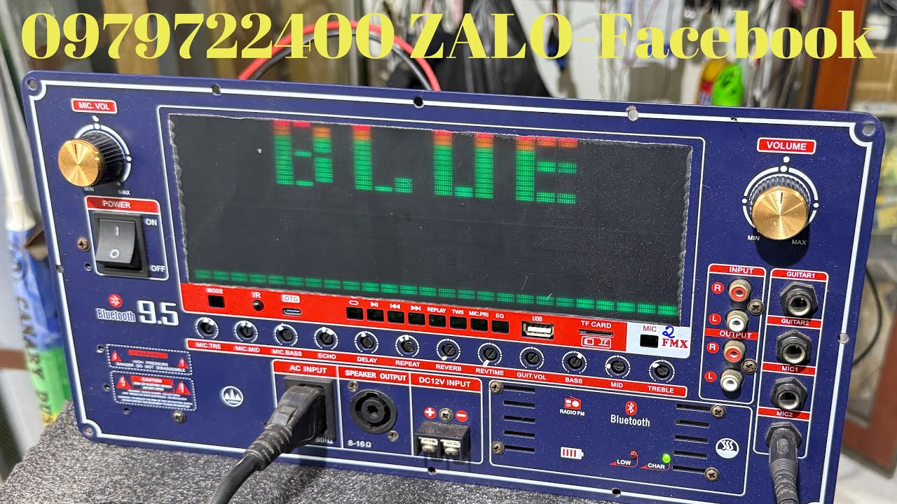 Chuyên nâng cấp REVERB các loại mạch loa kéo giá 1tr bao hay mới trả tiền