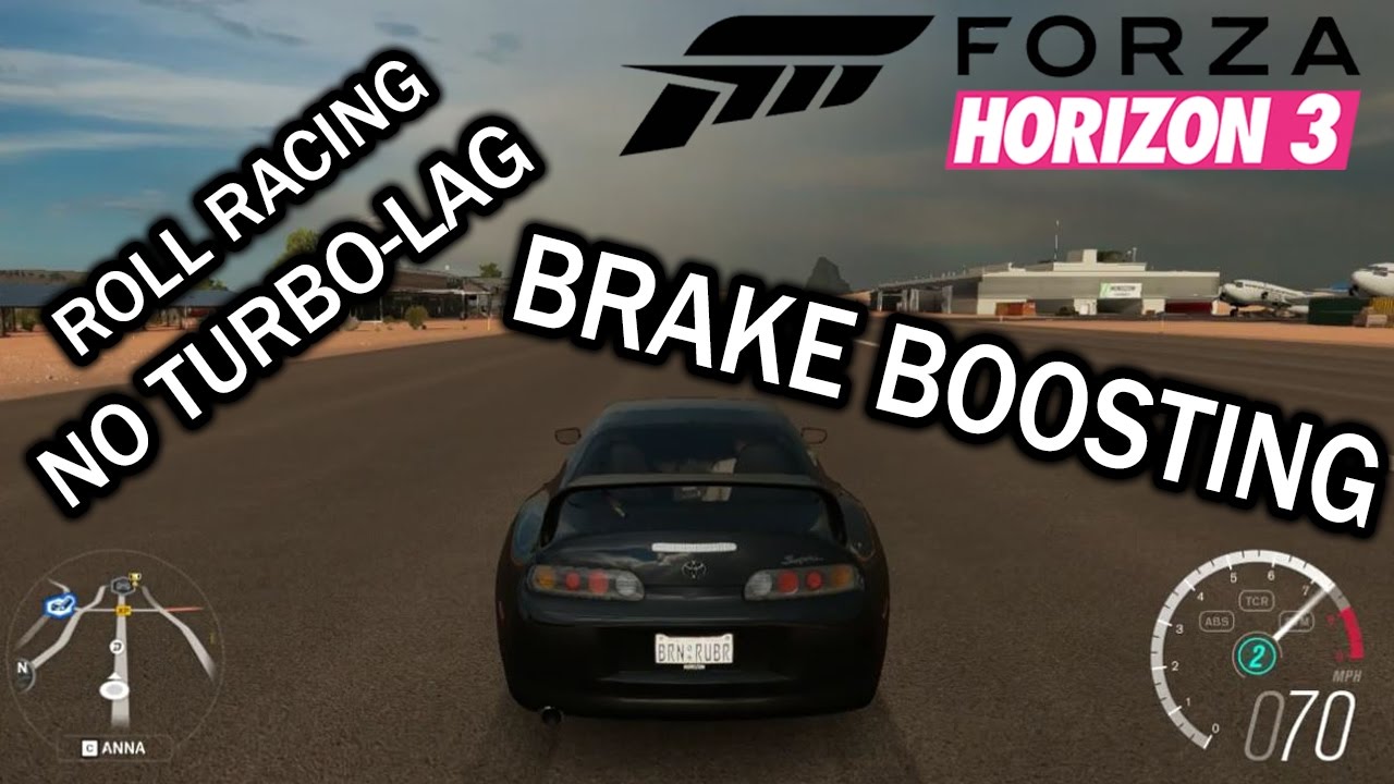 Forza Horizon 3 | Brake Boosting for Roll Racing | Tutorial