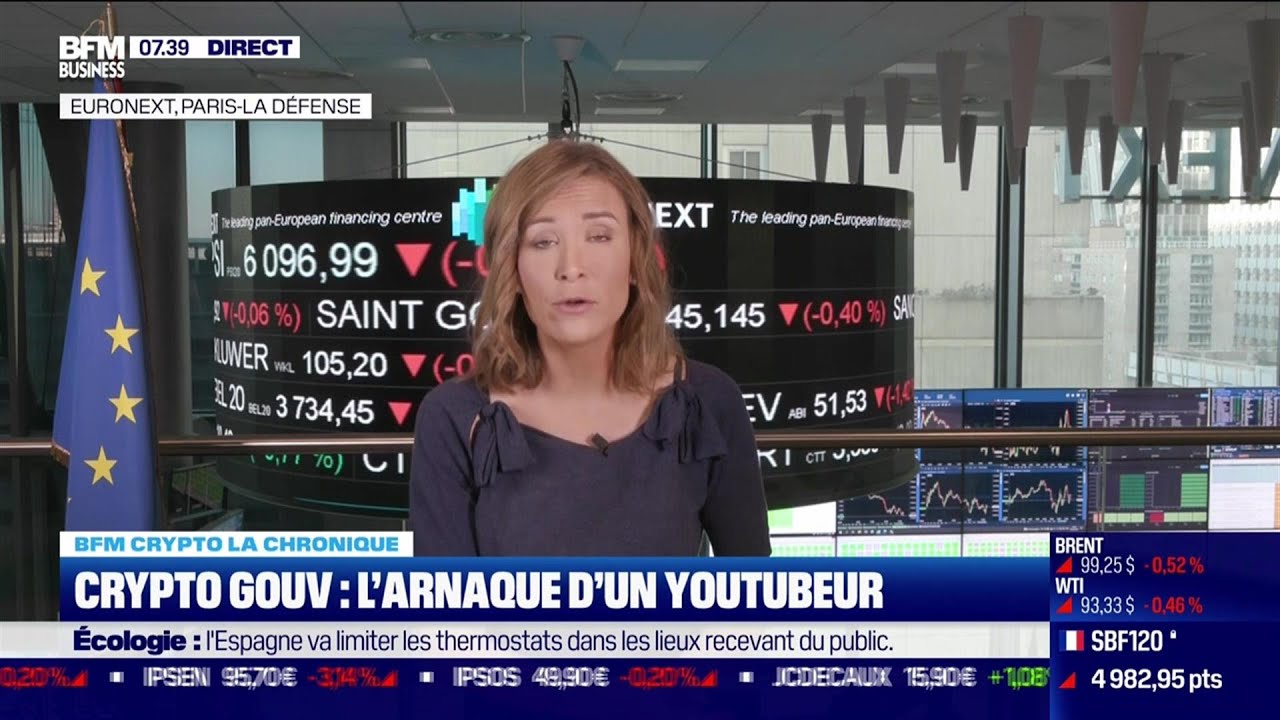 BFM Crypto : Crypto Gouv, l'arnaque d'un youtubeur