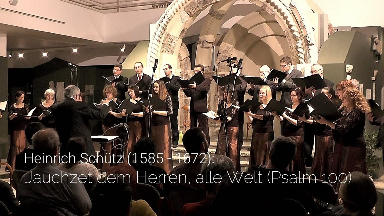 Heinrich Sch&uuml;tz: Jauchzet dem Herren Schola Cantorum Sopianensis