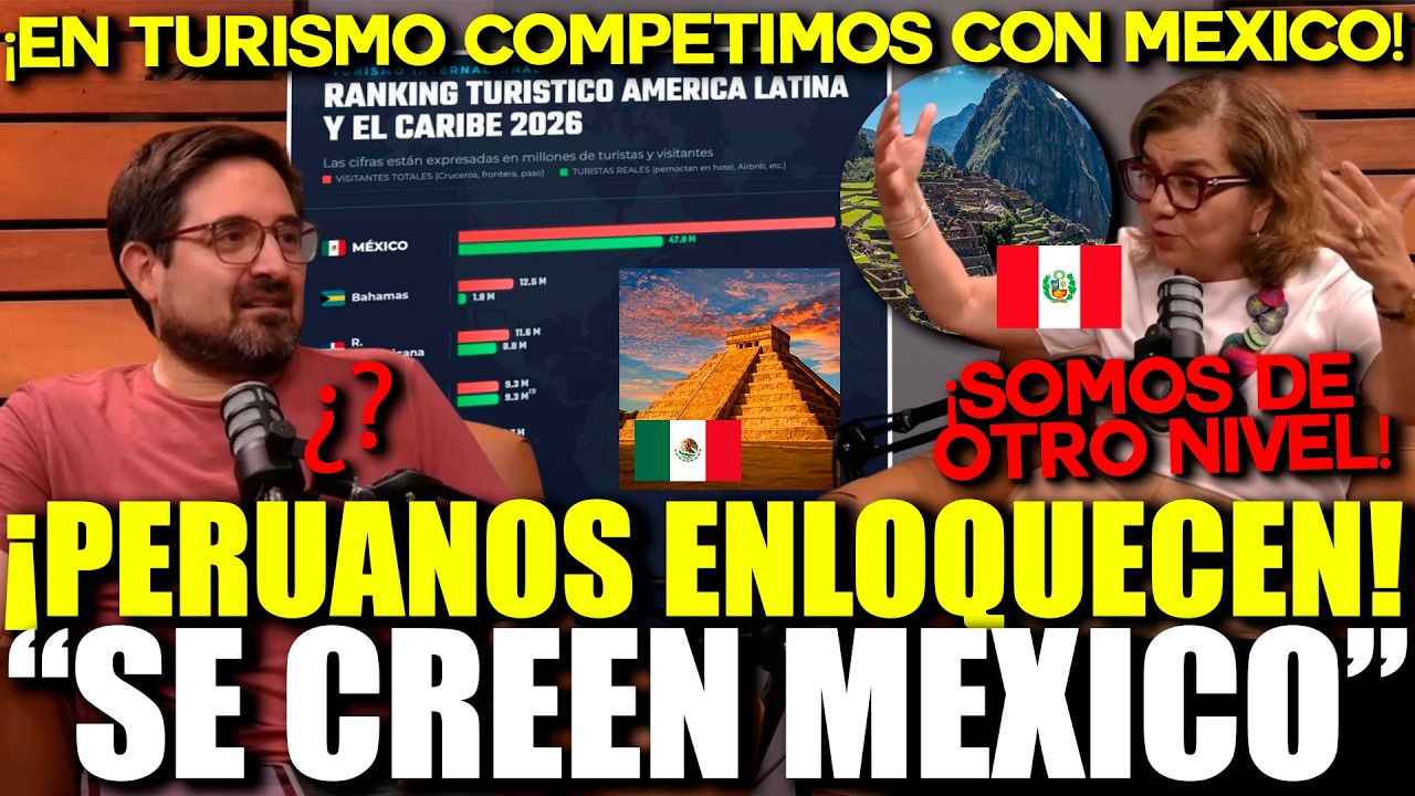 &ldquo;&iexcl;PERUANA ENLOQUECE! ASEGURA QUE PER&Uacute; YA COMPITE CON M&Eacute;XICO EN TURISMO&rdquo;