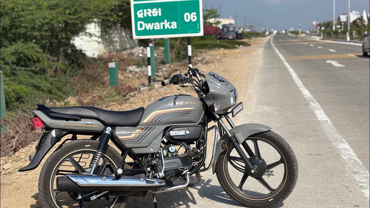 500 KM Ride On New Bike Splendor Special Edition | Rajkot To Dwarka Return Trip | Safar By Car