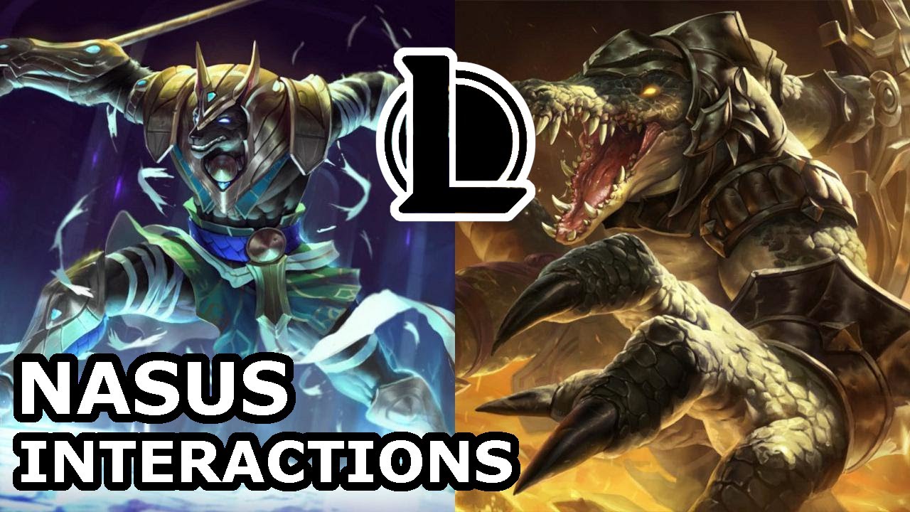Nasus Interactions with Other Champions | WILL THEY BE BROTHERS AGAIN? | League of Legends Quotes