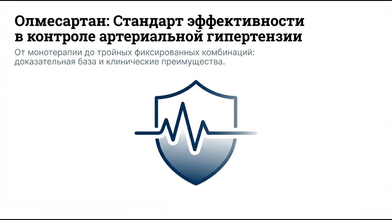 Олмесартан стабилизирует давление и ремонтирует сердце