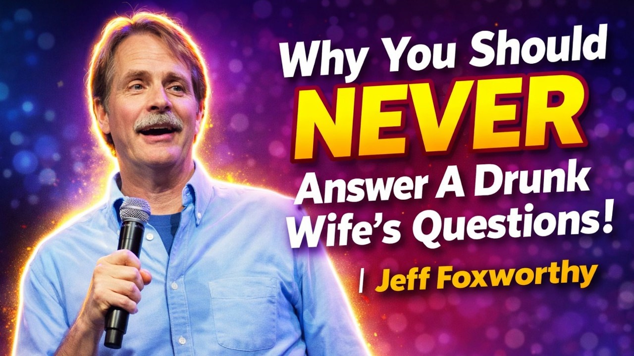 Why You Should Never Answer A Drunk Wife's Questions! | Jeff Foxworthy Stand-up Comedy