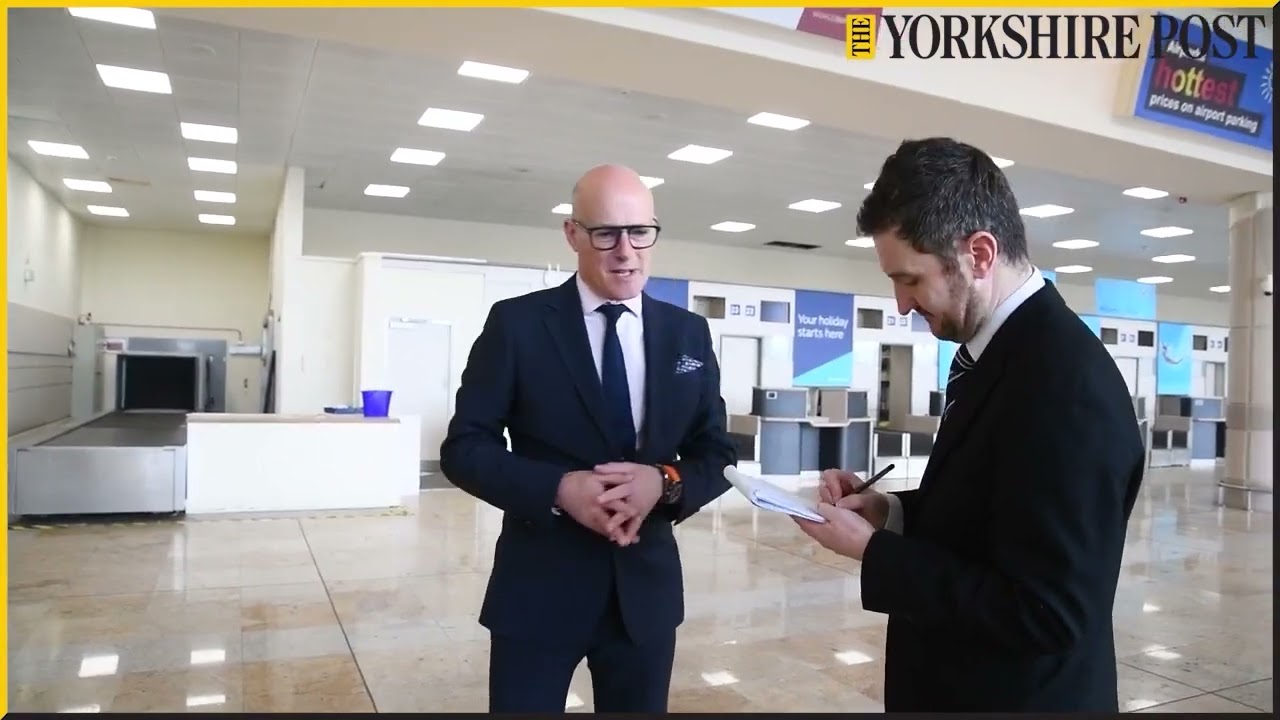 We go inside the empty Doncaster Sheffield Airport site