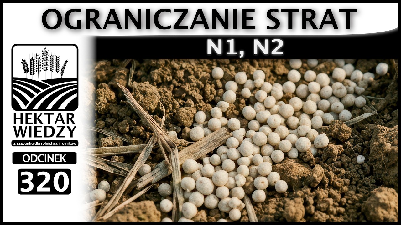 PODWYŻKI NAWOZÓW - N1, N2 - OGRANICZANIE STRAT. | ODCINEK 320