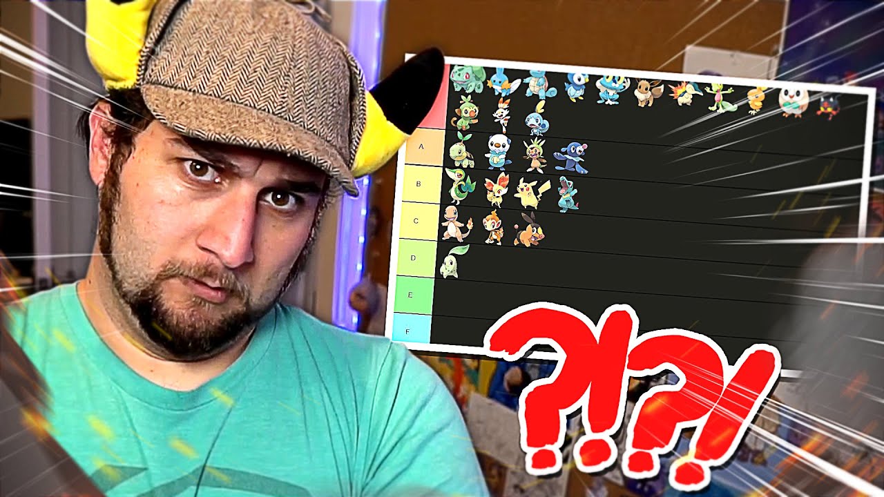 Your Favorite Pok&eacute;mon Starter SUCKS!! The DEFINITIVE Starter Tier List