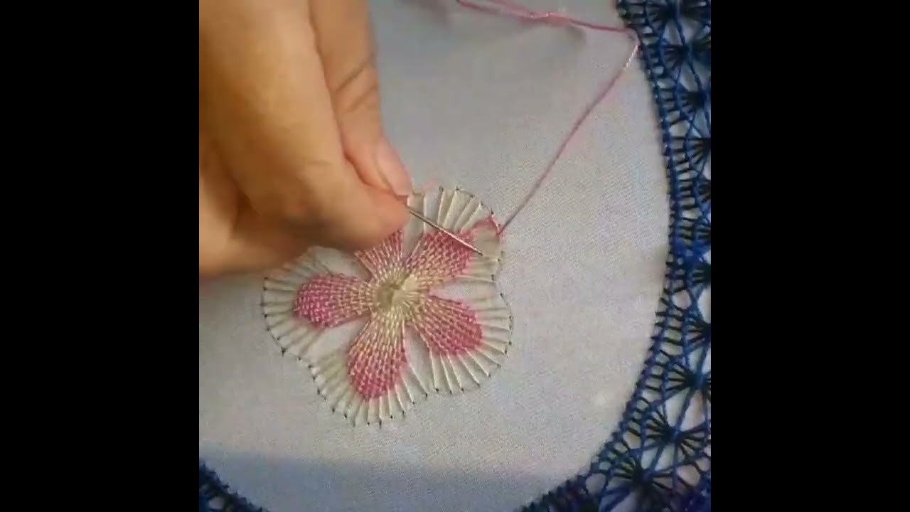 Cómo hacer Ñanduti | APRENDE ÑANDUTI EN 4 MINUTOS | Flor de 5 pétalos #ñanduti #manualidades #tejido