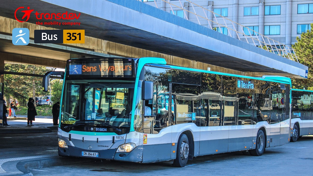 Transdev Express Roissy - Ligne 351 : Roissypôle → Rond Point Paul Vaillant Couturier