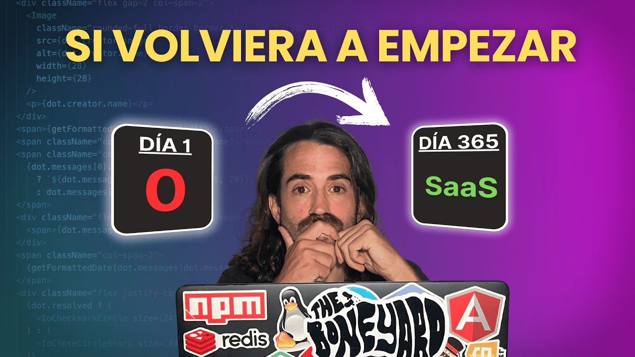 C&oacute;mo Empezar a Programar y Crear un SaaS desde Cero