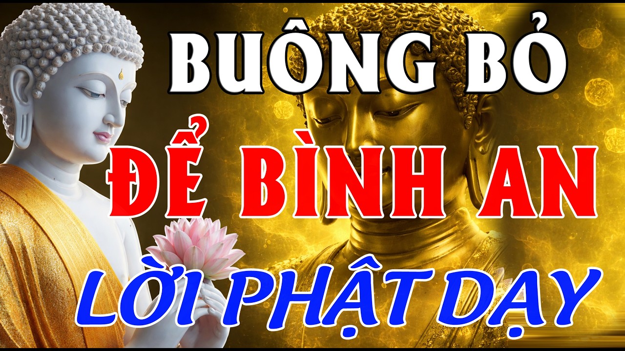 Buông Bỏ Để Bình An: Lời Phật Dạy Giúp Vượt Qua Nóng Giận, Tìm Lại Tĩnh Lặng Nội Tâm