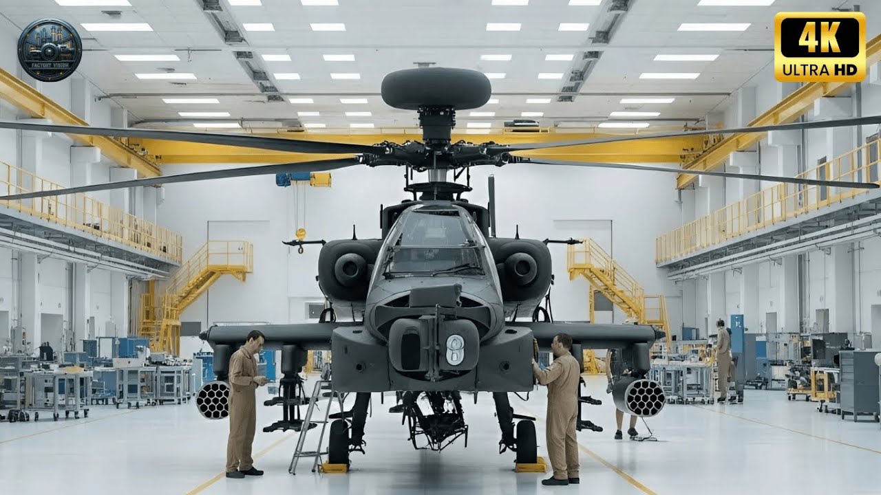 Inside the Helicopter Factory - Building a Next-Gen AH-64 Apache Inspired Civilian Rotorcraft
