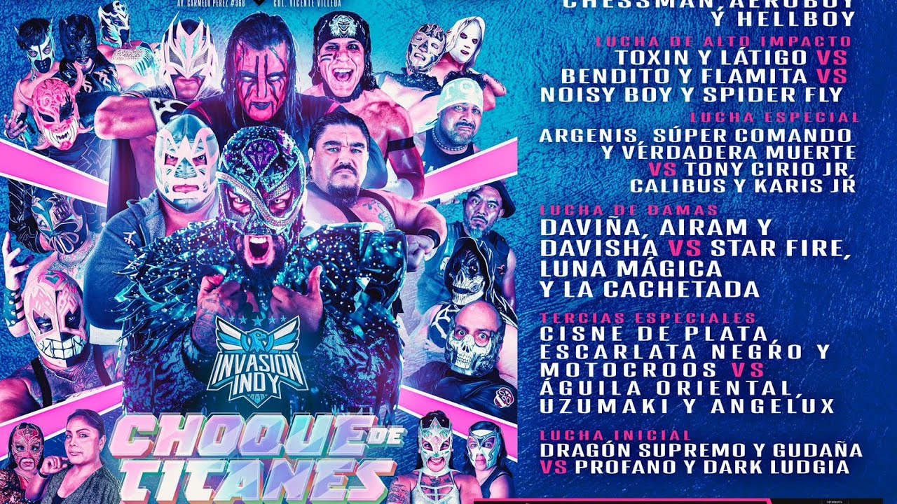 Flamita y El Bendito vs Spider Fly y Noicy Boy ARENA NEZA 