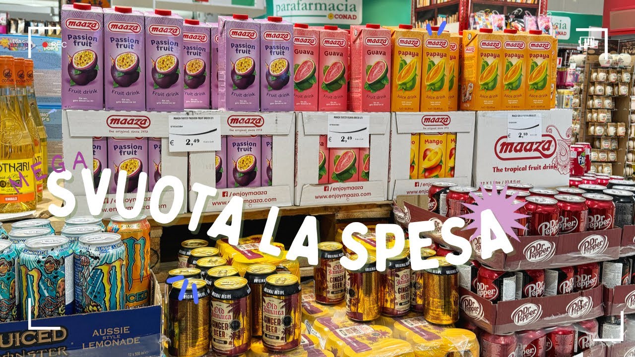 MEGA SVUOTA LA SPESA 🛍️ #svuotalaspesa #spesa