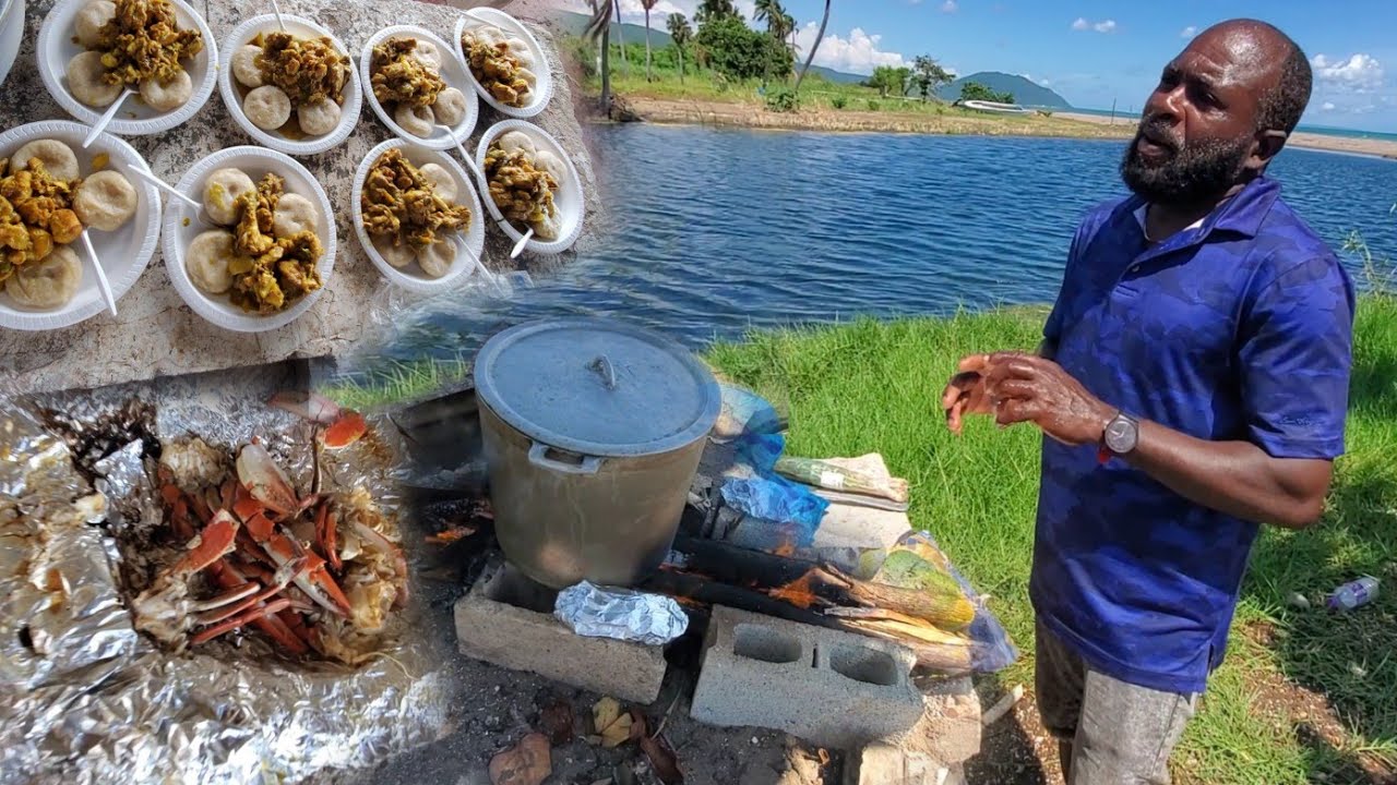 Shortman did roast crab in foil paper and curry chicken at once | A day of laughter and joy🤣🤣💯