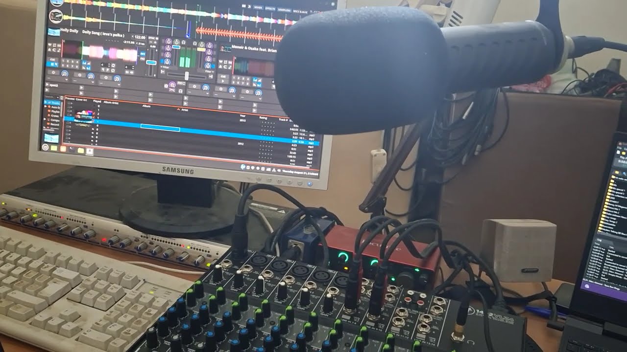 Internet Radio - My hobbys - My Home radio studio - Το χομπίστικο ραδιοφωνικό μου στούντιο 2025