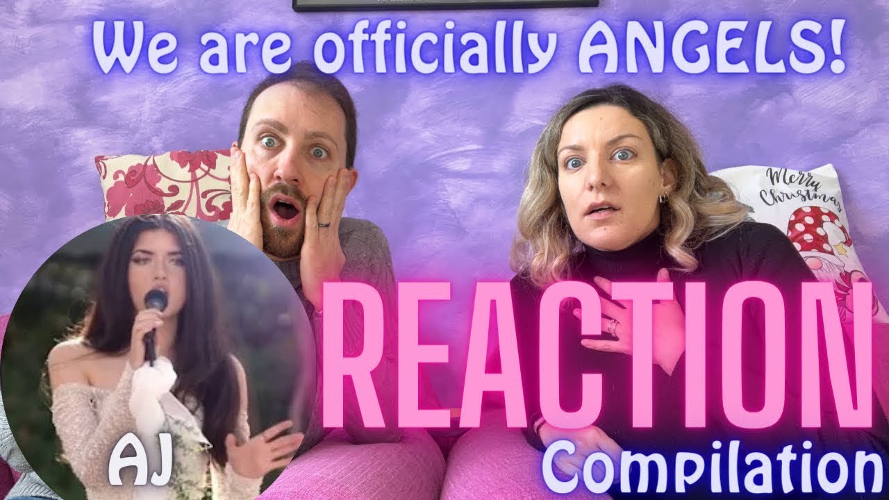 ITALIANS REACT to ANGELINA JORDAN   Best EUROPEAN female singer??? Compilation