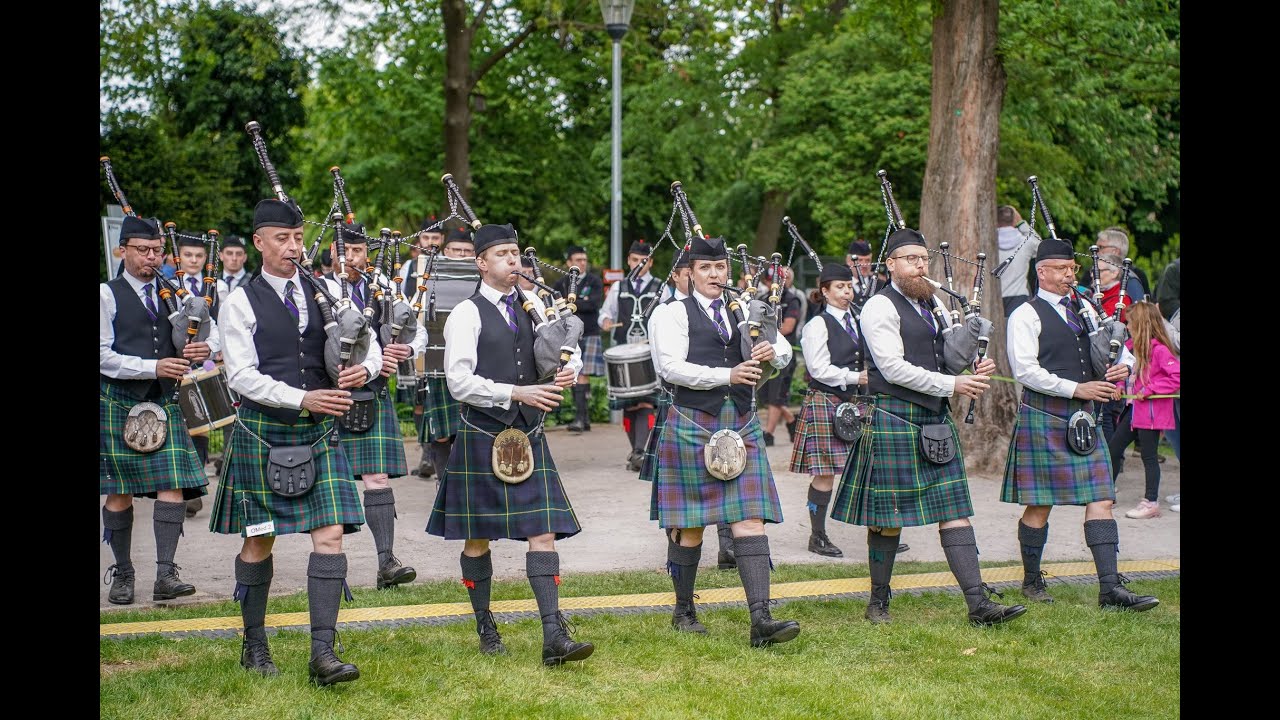 German Thistle Pipes & Drums - Peine 2025 - Open Medley