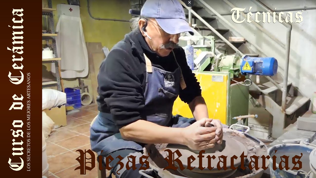 Curso de Cerámica - Hacer Piezas Pequeñas de Barro Refractario
