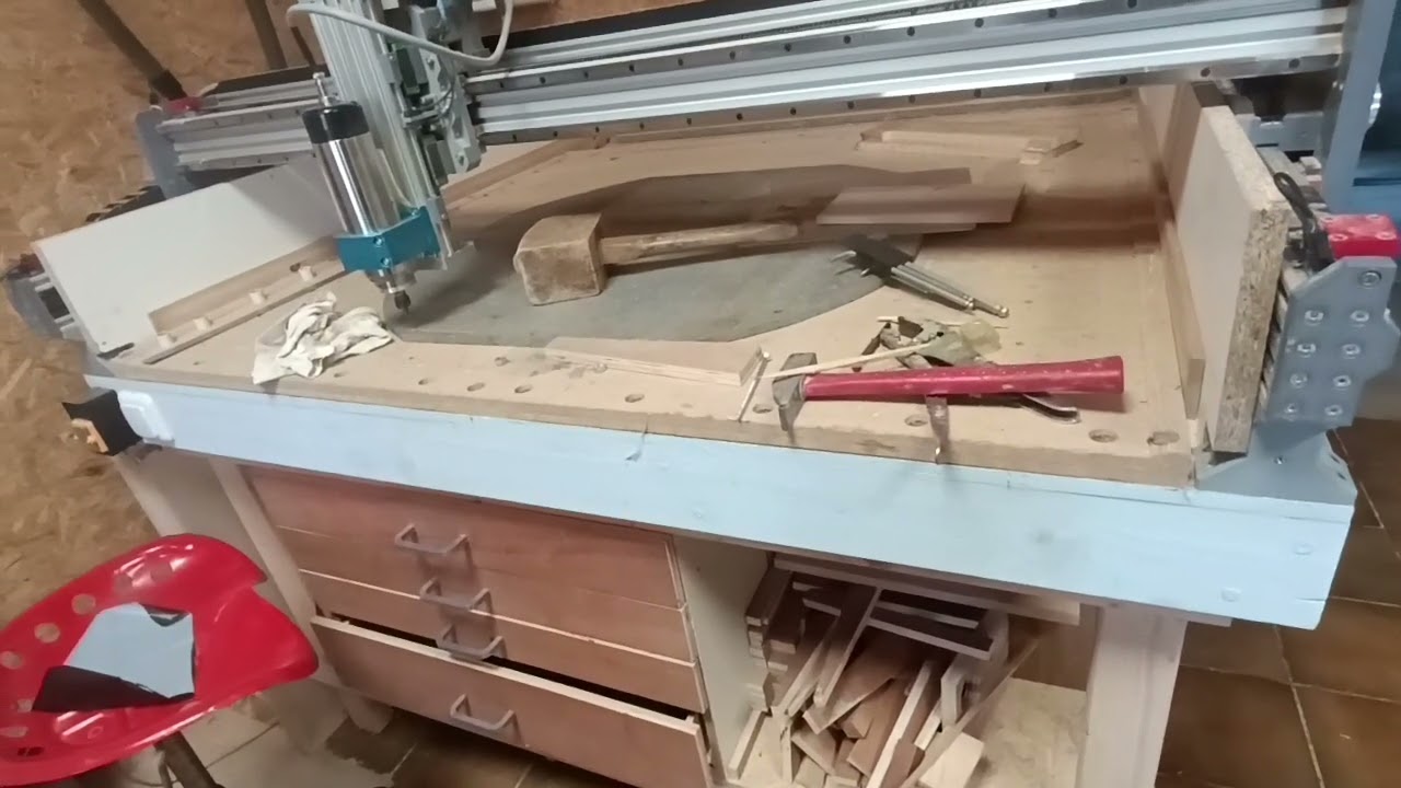 Défauts de ma CNC et nouveau projet