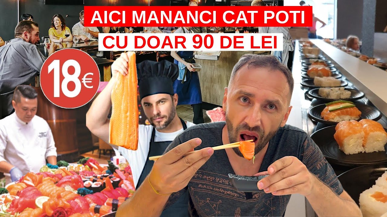 Cu 90 de LEI MANANCI CAT POTI - PESTE, CARNE, FRUCTE DE MARE | In ROMANIA de ce NU se poate?