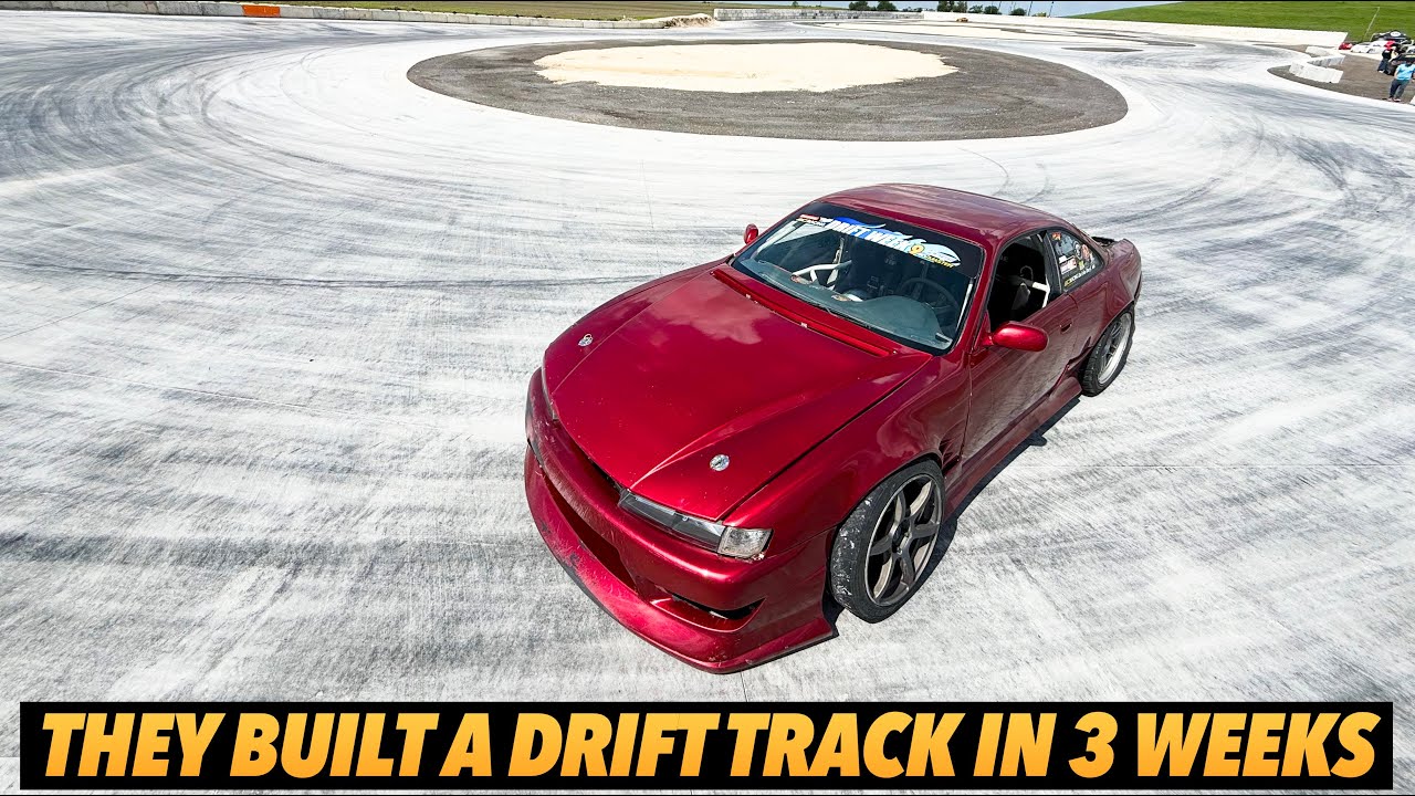 HOW they BUILT us all a DRIFT TRACK in 3 weeks!  LETS GOOOOOO!!!