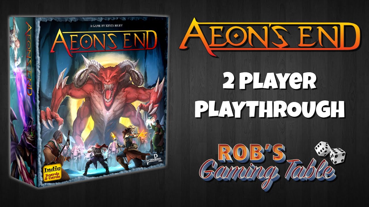 Aeons End 2nd Edition Playthrough (2 Players)