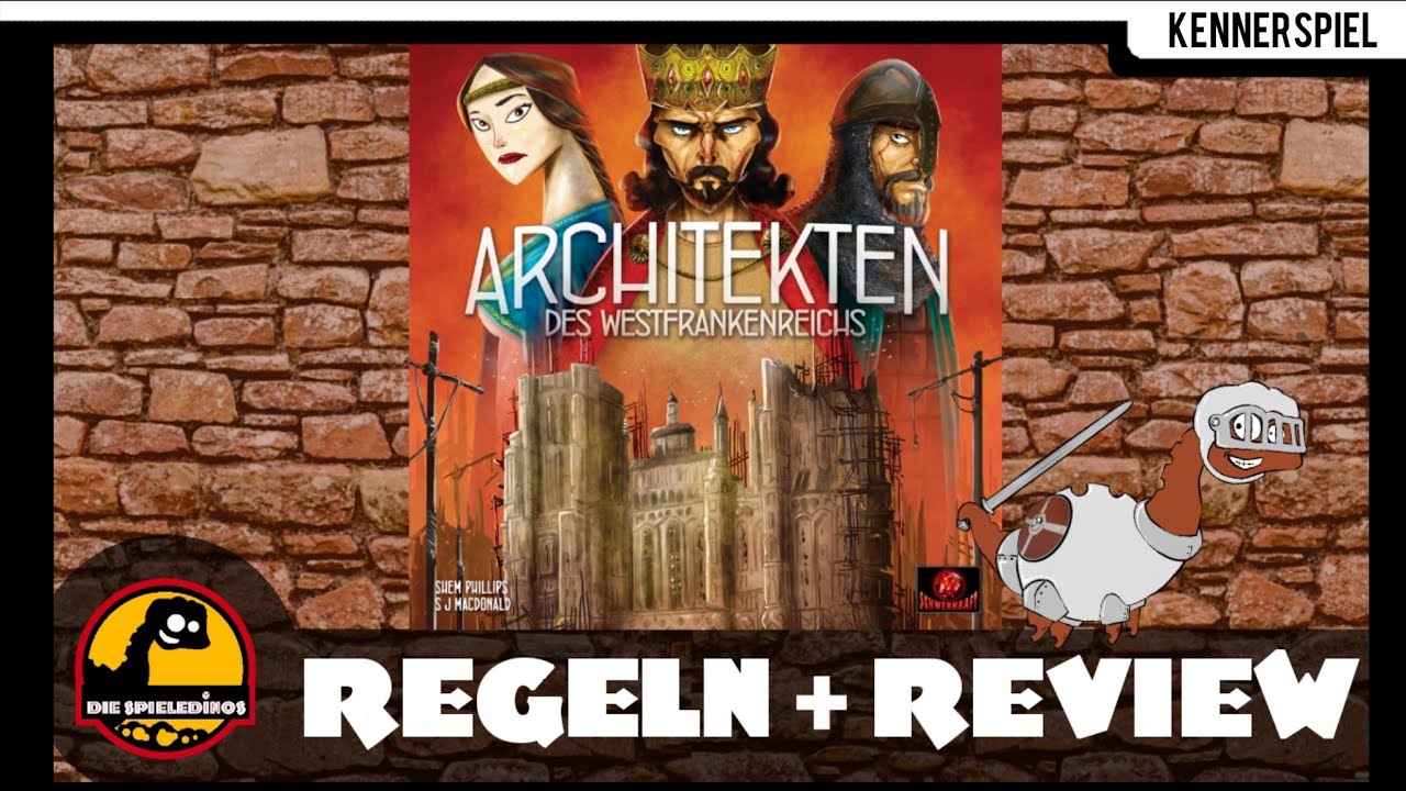 Architekten des Westfrankenreichs – Regeln erklärt & Review | Worker-Placement vom Feinsten